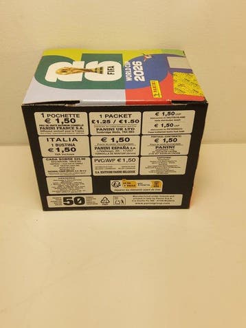2026 Panini World Cup Stickers Lionel Messi, Cristiano, Nieuw
