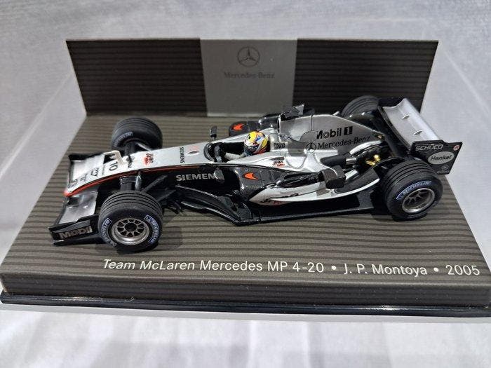 Minichamps 1:43 - Model raceauto - Mc LAREN MERCEDES MP 4-20, Hobby en Vrije tijd, Modelauto's | 1:5 tot 1:12