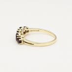 Ring - 14 karaat Geel goud - Granaat