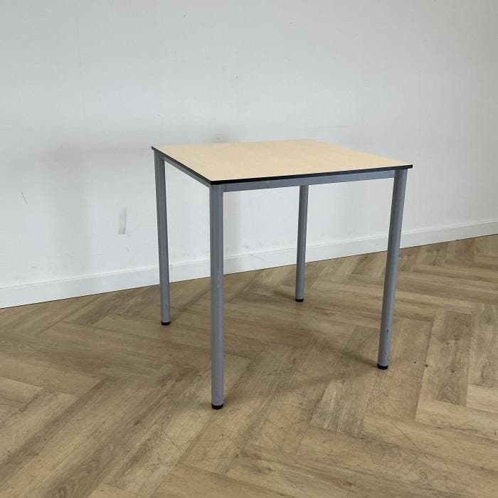 kantinetafel  70x70 cm,  ahorn - grijs, Articles professionnels, Aménagement de Bureau & Magasin | Mobilier de bureau & Aménagement