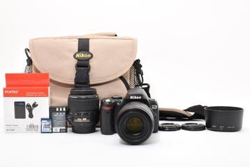 Nikon D40x CCD Sensor + DX AF-S NIKKOR 3.5-5.6/18-55mm G II, Nieuw