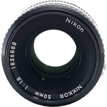 Nikon AI Nikkor 50mm F1.8 Prime lens, Nieuw