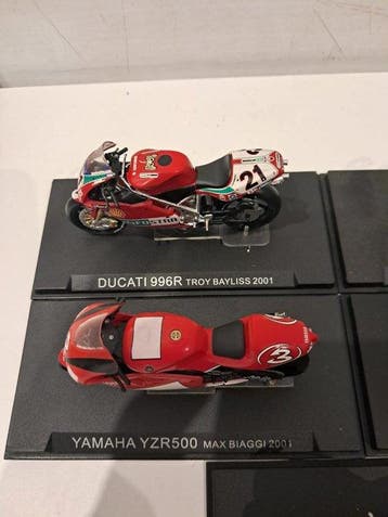 Atlas 1:24 - Moto miniature (10) - Ducati/ Aprilia/
