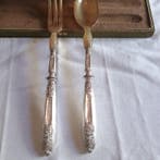 Groente serveerlepel (2) - .950 zilver - Bedieningskosten, Antiek en Kunst