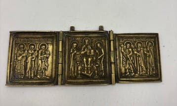 Icône - Déisis - Bronze - Sans réserve
