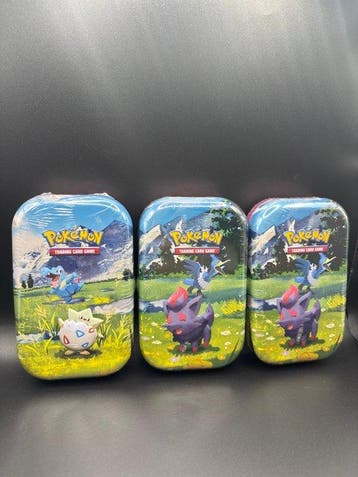 Pokémon - 3 Box - Seales Ascended Heroes Tins, Nieuw