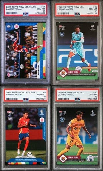2023/24 Topps Lamine Yamal Rookie Card Spain FC Barcelona #5, Collections