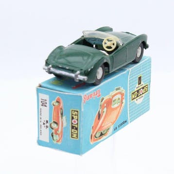 SPOT-ON 1:43 - Modelauto (2) - MG A no 104, Nieuw