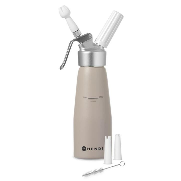Slagroomapparaat | Aluminium | Div. Kleuren | 0.5L | 3, Zakelijke goederen, Horeca | Keukenapparatuur, Nieuw in verpakking, Verzenden