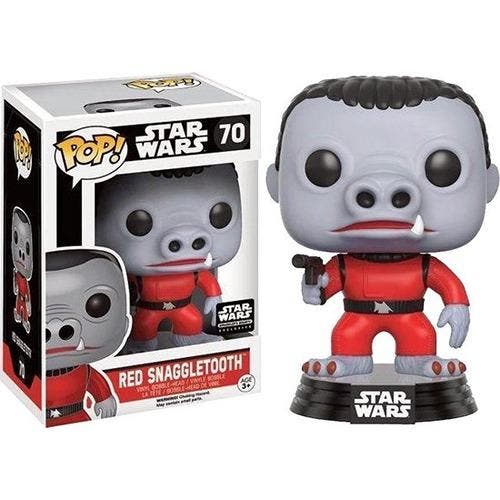 Funko Pop! Star Wars - Red Snaggletooth #70, Collections, Jouets miniatures, Envoi