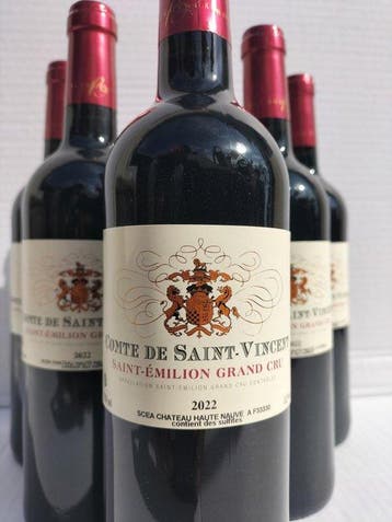 2022 Comte de Saint Vincent - Bordeaux, Saint-Émilion Grand, Collections