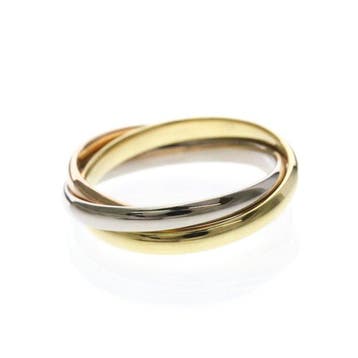 Cartier - Ring - 18 karaat Geel goud, rosegoud, Witgoud, Handtassen en Accessoires, Ringen, Nieuw