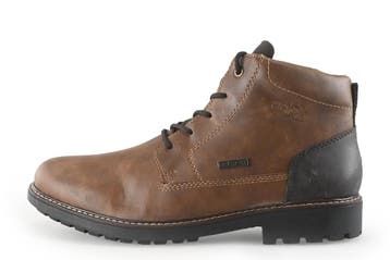 Rieker Veterboots in maat 44 Bruin, Bruin, Verzenden, Boots, Zo goed als nieuw