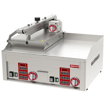 Mossel-Contactgrill | Dubbel | Glad Oppervlak 650x480, Articles professionnels, Verzenden