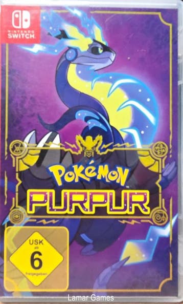 Pokemon Violet Duits doosje (Nintendo Switch Tweedehands, Ophalen of Verzenden, Nieuw