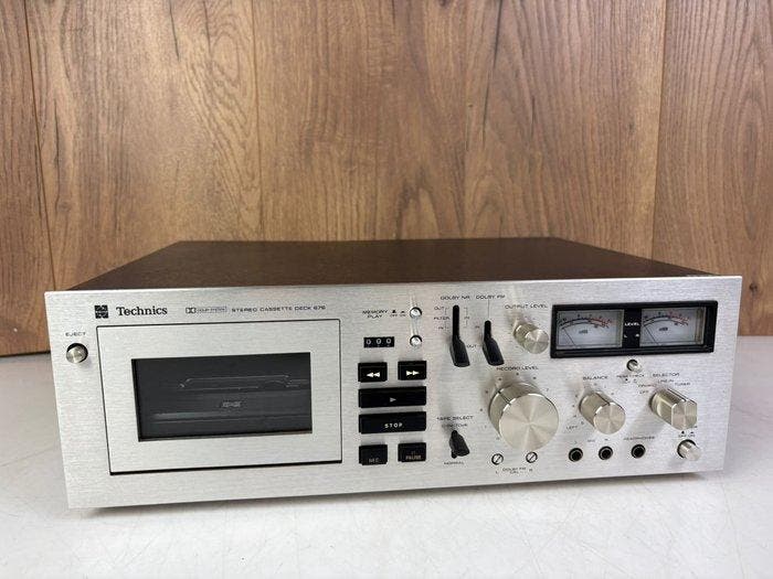 Technics - 676 Cassetterecorder-speler, Audio, Tv en Foto, Radio's