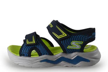 Skechers Sandalen Jongens in maat 27 Blauw, Enfants & Bébés, Vêtements enfant | Chaussures & Chaussettes, Verzenden, Schoenen