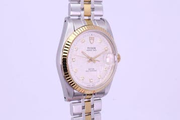 Tudor - Prince Date - Zonder minimumprijs - 74033 | Silver