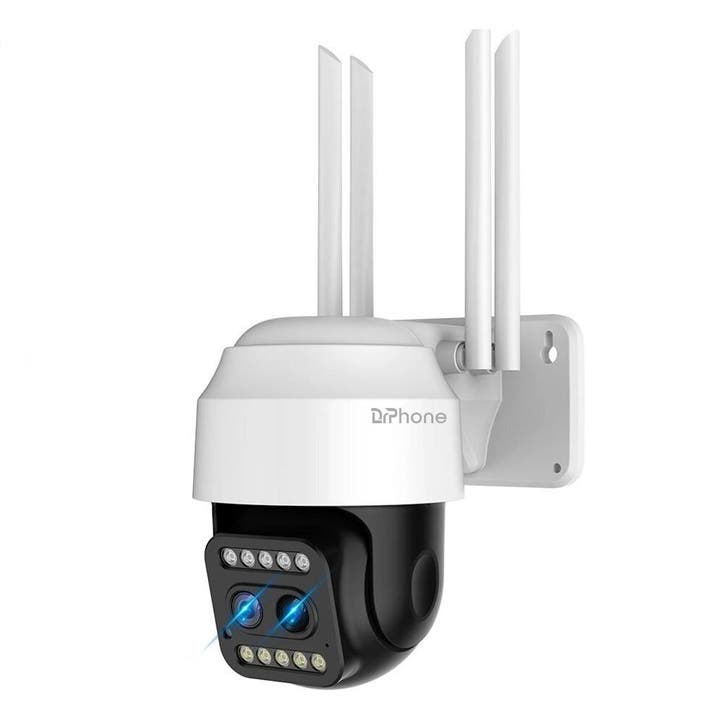 DrPhone IPCAM7 – PTZ IP Camera - Full HD 2MP - Pan & Tilt -, Audio, Tv en Foto, Videobewaking, Nieuw, Verzenden
