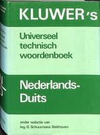 UNIVERS.TECHN.WDB.NEDERLANDS-DUITS 9789020106077 SCHUURMANS, Boeken, Verzenden, Gelezen, SCHUURMANS