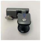 Bieden: Amiot 20 mm genua pinstop slider aluminium grey, Watersport en Boten, Ophalen of Verzenden, Nieuw