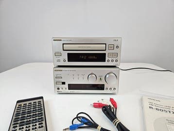 Onkyo - R-805TX & C-705TX – Vintage Hi-Fi Stereo Set –, Nieuw