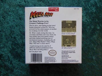 Nintendo - Gameboy Classic - Mega Man Dr. Wilys Revenge -