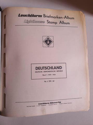 Duitsland 1949/1990 - VOLLEDIGE COLLECTIE D.D.R. 1949-1990, Gestempeld
