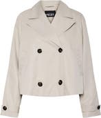 PIECES Maat XL SHORT TRENCHCOAT NOOS Dames Trenchcoat - S..., Verzenden, Nieuw