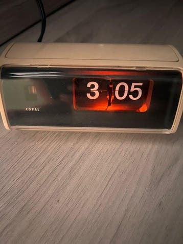 Horloge à bascule, Horloge de table - Copal - Vintage, Antiquités & Art