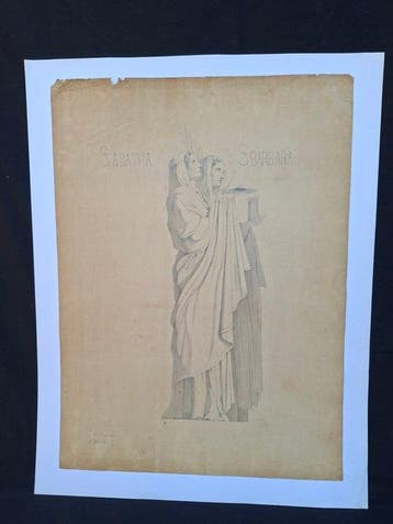 Victor Wehrle Anfruns (XIX) - Santa Barbara and Santa Agatha