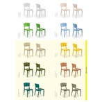 Stoel | ORIENT | Kunststof | Div. Kleuren | Stapelbaar |, Verzenden, Nieuw in verpakking