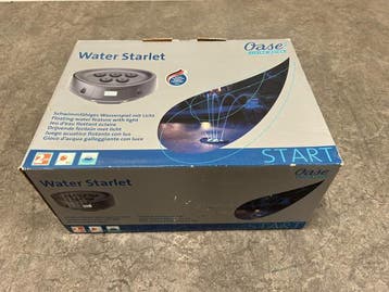 Veiling - Oase drijvende fontein met licht Water Starlet, Tuin en Terras, Nieuw