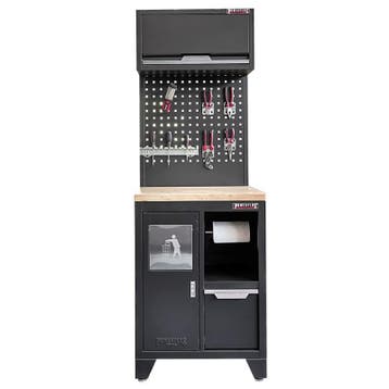 Gereedschapskasten set wandlengte 68 cm. kast met afvalbak,, Ophalen of Verzenden