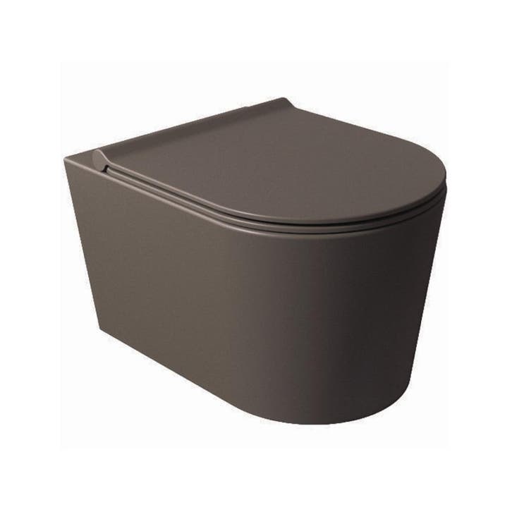 Wandcloset Salenzi Civita 50x35x36.5 cm Keramiek Rimless Mat, Doe-het-zelf en Bouw, Sanitair, Overige typen, Nieuw, Ophalen of Verzenden