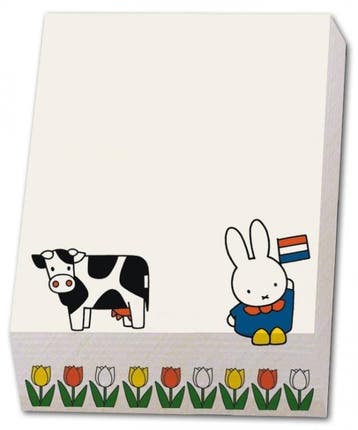 Memo blocnote: Nijntje - Miffy - Holland, Dick Bruna, Ophalen of Verzenden, Nieuw in verpakking