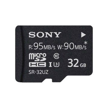 Sony Micro SD 32GB 95mb/s met garantie, Ophalen of Verzenden, Gebruikt