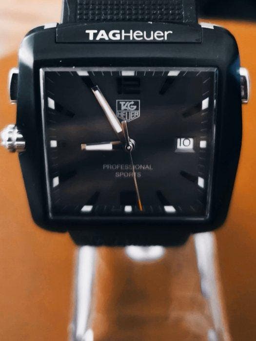 TAG Heuer - PROFESIONAL SPORT GOLF TITANIO - WAE1113 - Heren, Handtassen en Accessoires, Horloges | Antiek