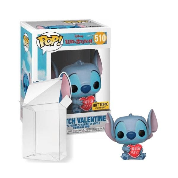 Funko Pop!  Lilo & Stitch - Stitch Valentine #510 Hot Topic, Verzamelen, Poppetjes en Figuurtjes, Nieuw, Verzenden