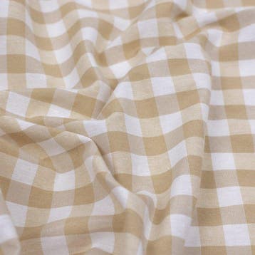 5,00 x 1,40 meter Exclusieve stof, gekleurd in Schotse draad