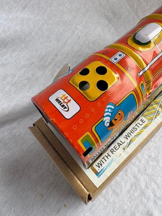 Welby - Speelgoed Welby Tin Treasures Overland Express L001, Antiquités & Art, Antiquités | Jouets