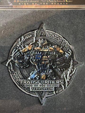 Wereld. Medal Transformers Battletrap - Silver Plated - 35g