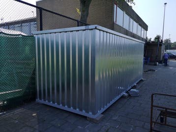 Zelfbouw opslagcontainer 20ft | profiteer nu van sale, Doe-het-zelf en Bouw, Nieuw