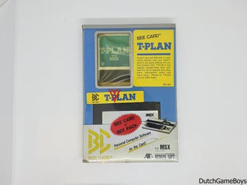 MSX - Bee Card - T-Plan + Adapter BP-001, Verzenden, Gebruikt