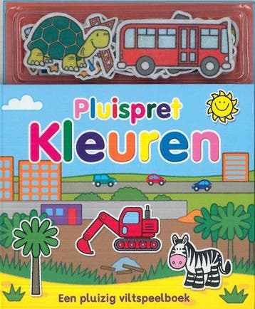 Kleuren + vilten speelvormpjes, Boeken, Verzenden, Nieuw
