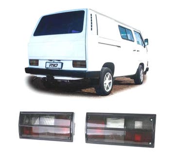 FEUX ARRIÈRE POUR VOLKSWAGEN VW TRANSPORTER T3 79-91 FUMÉ OP, Verzenden