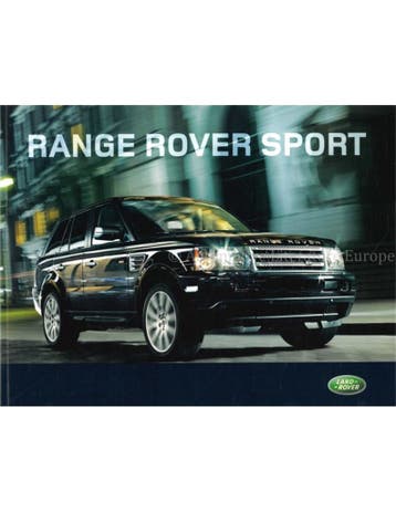 2007 RANGE ROVER SPORT BROCHURE ENGELS, Nieuw