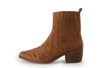 Manfield Cowboy laarzen in maat 39 Cognac, Verzenden