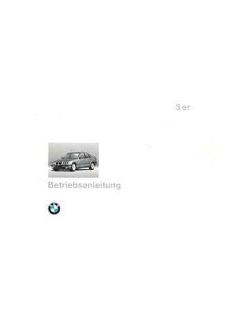 1995 BMW 3 SERIE COMPACT INSTRUCTIEBOEKJE DUITS
