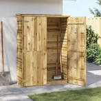 vidaXL Tuinschuur 123x50x171 cm geïmpregneerd grenenhout, Verzenden, Nieuw